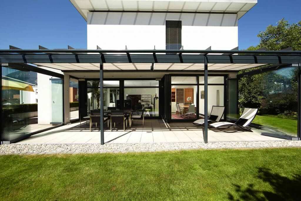 Solarlux-Alu-Terrassendach-SDL-Atrium mit Unterglas-Markise-2- von Sonne Rundum in Hamburg