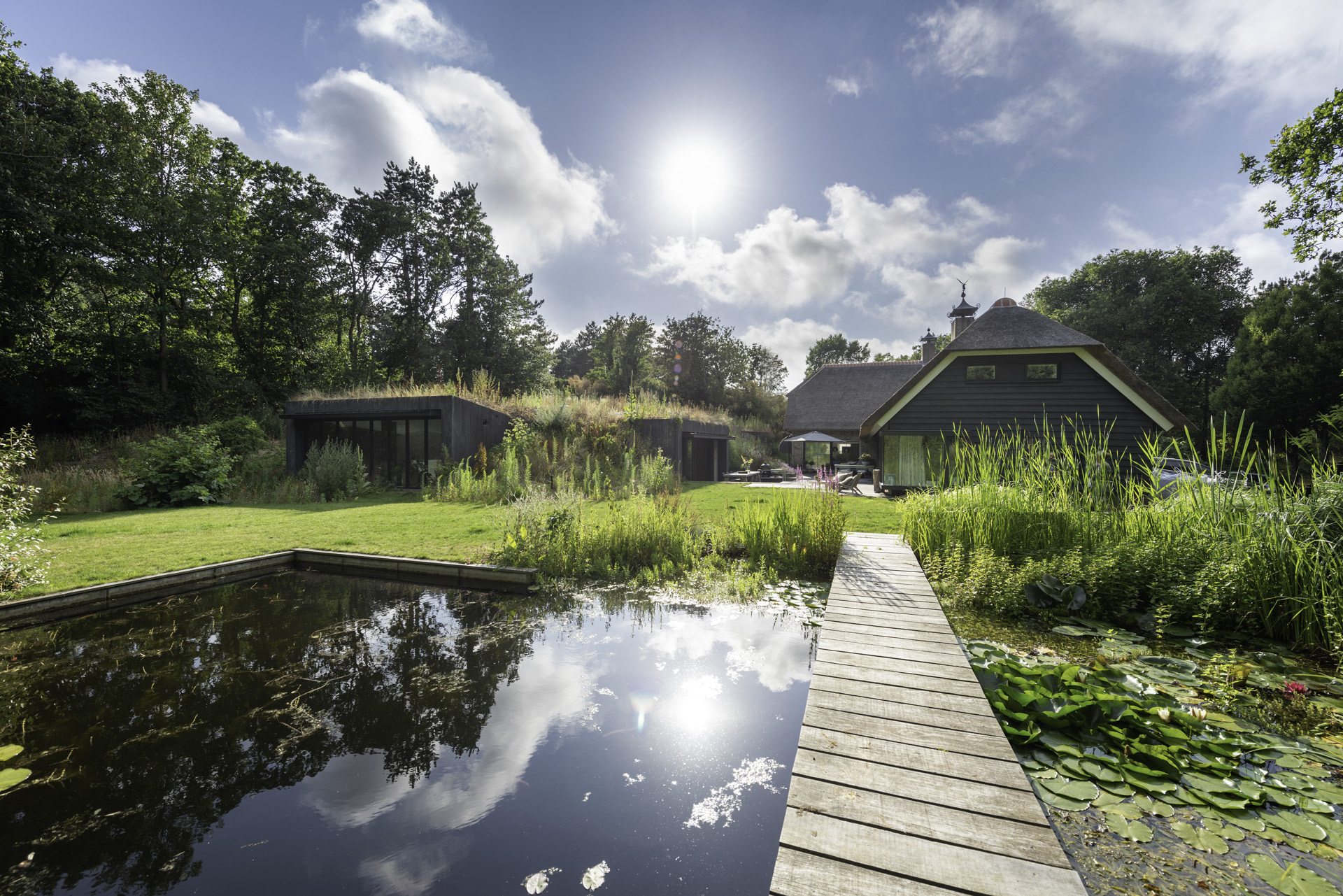 Poolhaus in Bentveld; Poolhouse in Bentveld